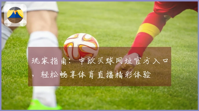 玩家指南：中欧买球网址官方入口，轻松畅享体育直播精彩体验