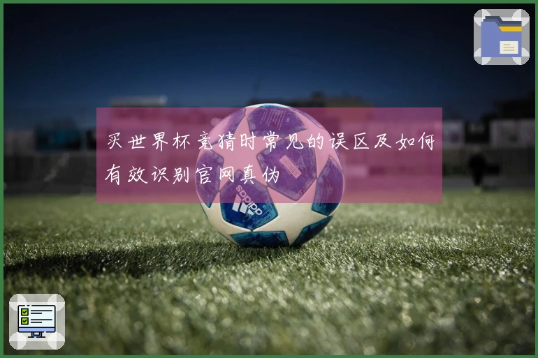 买世界杯竞猜时常见的误区及如何有效识别官网真伪